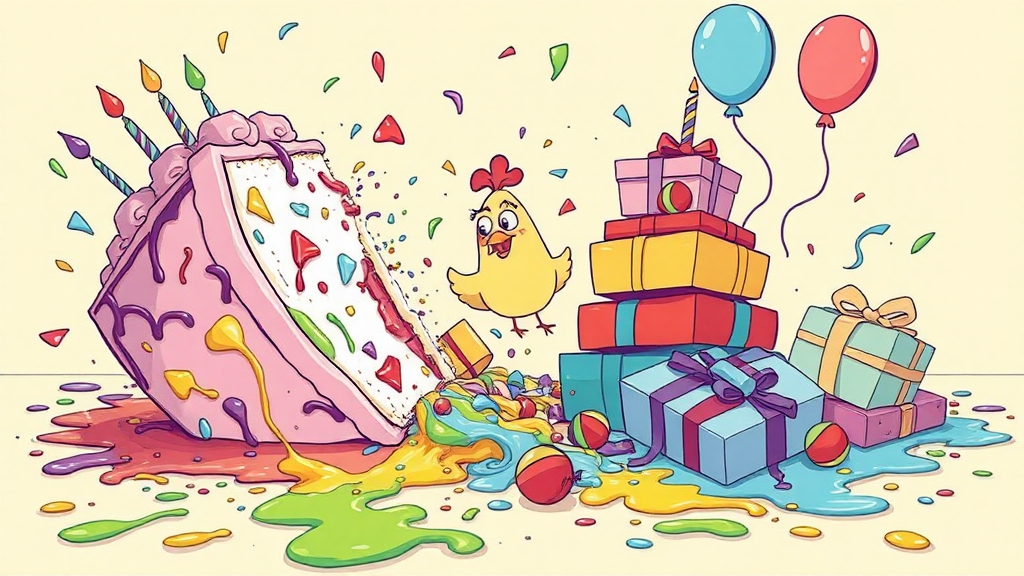 Header image for: Owo! B-Birthdays Gone WILD! 🎂🐔😱 P-Parents, Pwease No Mo' Disastews! 🥺