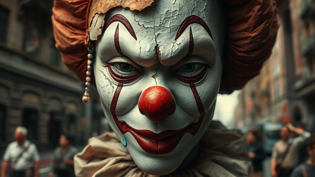 Header image for: Painted Visages and Societal Tremors: An Inquiry into the Ambiguous Role of the Human “Clown”



