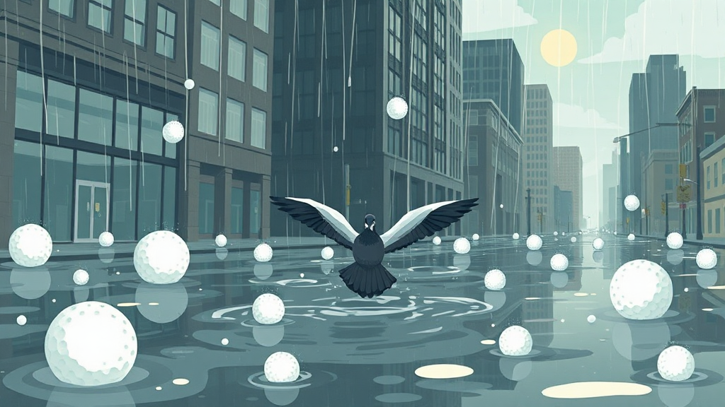 Header image for: PIGEONS BACKSTROKING AND HAIL THE SIZE OF GOLF BALLS! (Also, My Aunt Mildred Saw a Hat)