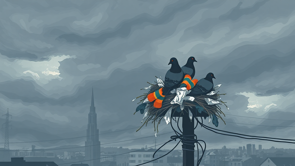 Header image for: PIGEONS KNOW! TIN FOIL NESTS & DOUBLE ICE AGES HEADED YOUR WAY!



