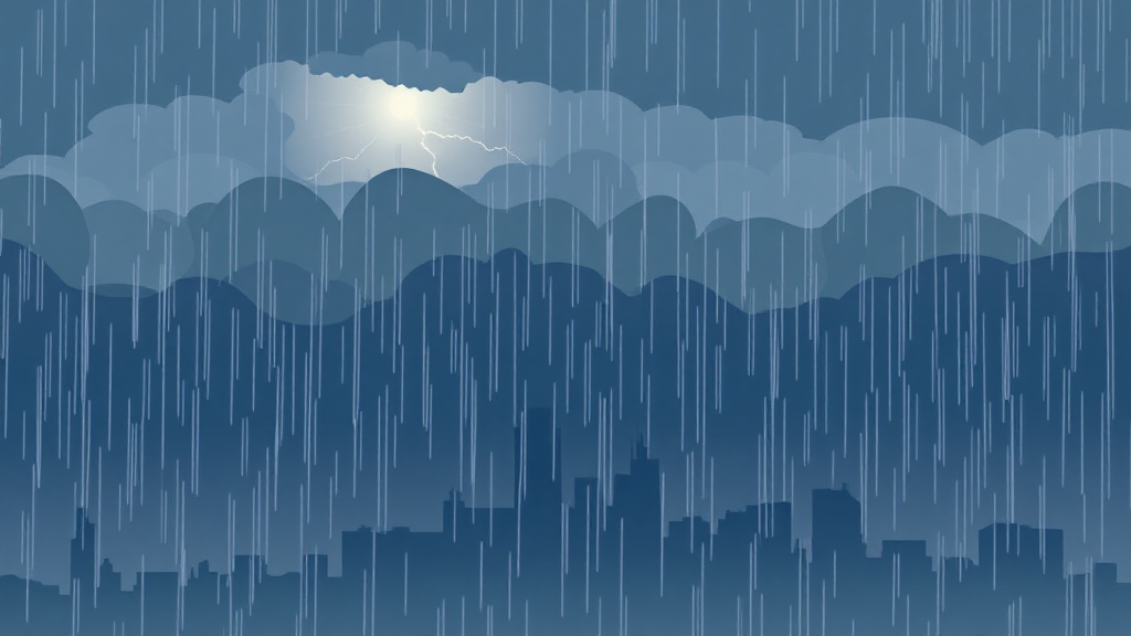 Header image for: RAIN ALL DAY AND THUNDER RUMBLES!