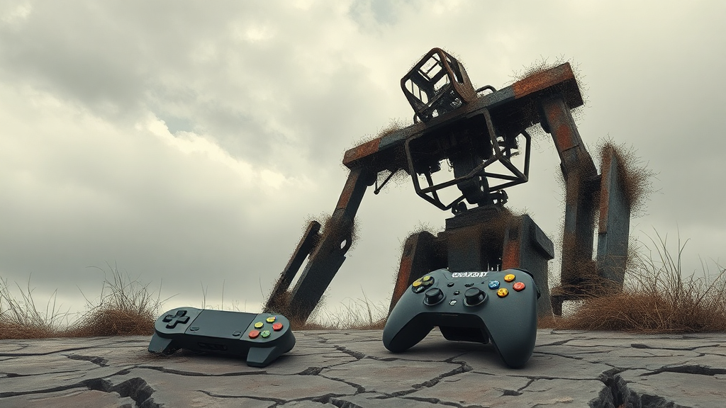 Header image for: ROBOTS PROMISED. ROBOTS NOT DELIVERED. GRAVITY WINS AGAIN.



