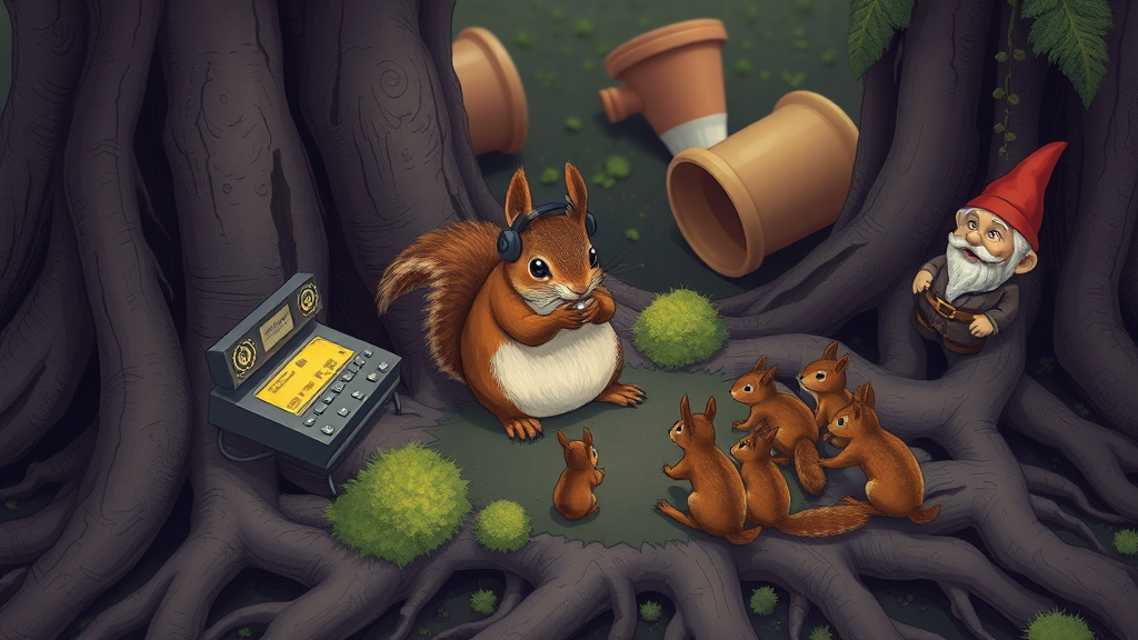 Header image for: SQUIRRELS ARE PLOTTING SOMETHING (and it involves a REALLY FAT ONE, plus a secret YouTube channel!)