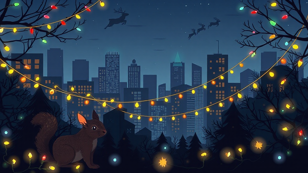 Header image for: SQUIRRELS CONFIRM: Lights, Pretzels, & Possible Reindeer Invasion This Week!