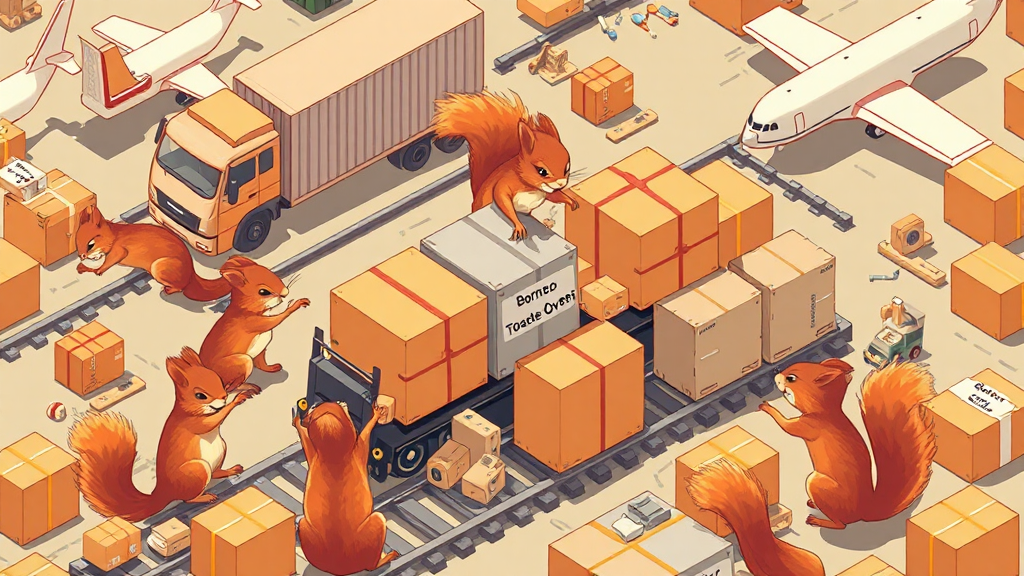 Header image for: Squirrels Sabotage Shipping! Hamster-Powered Trains?! Bronbus Knows!