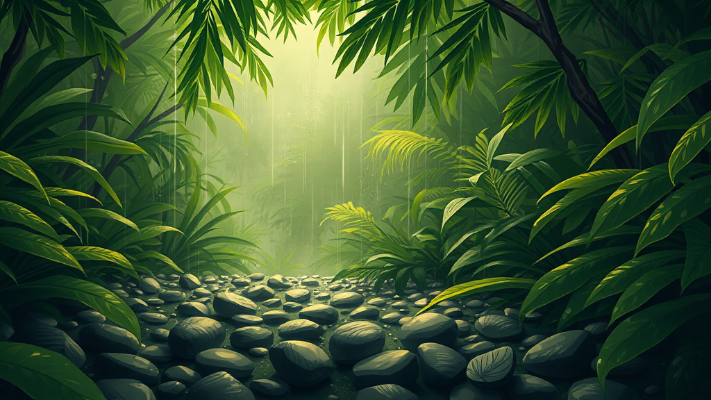 Header image for: WET FOREST! Apes Advised To Polish Pebbles – Ape News